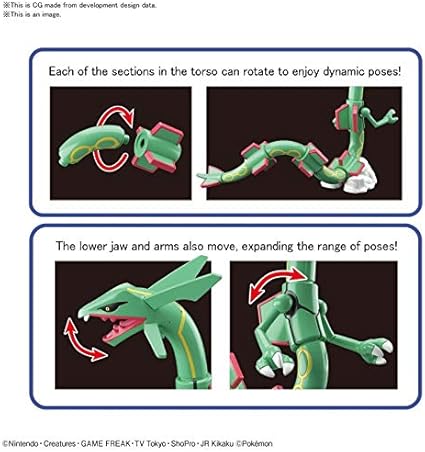 Pokemon Rayquaza Model Kit