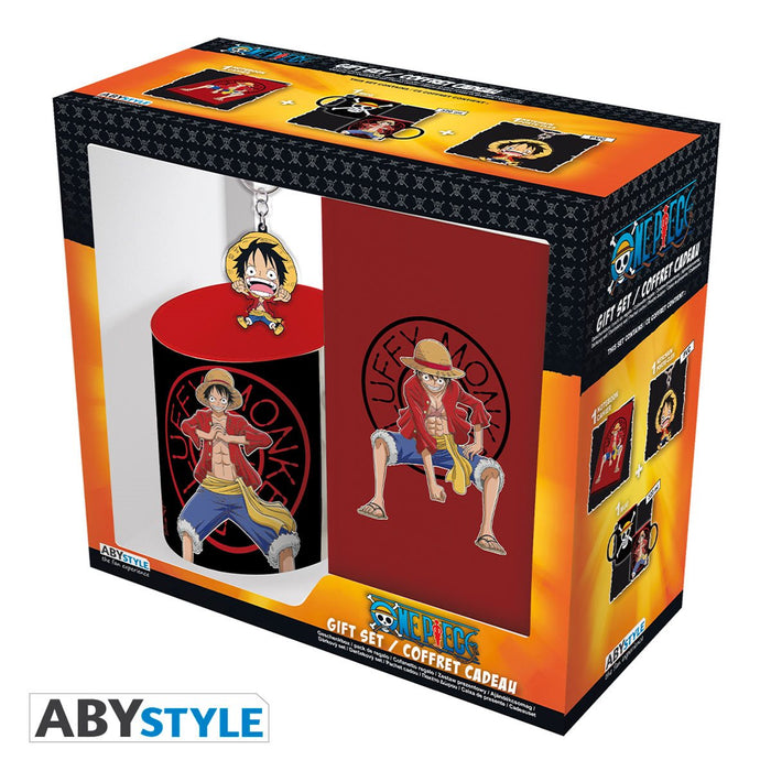 One Piece Monkey D. Luffy Journal 3-Pack Gift Set