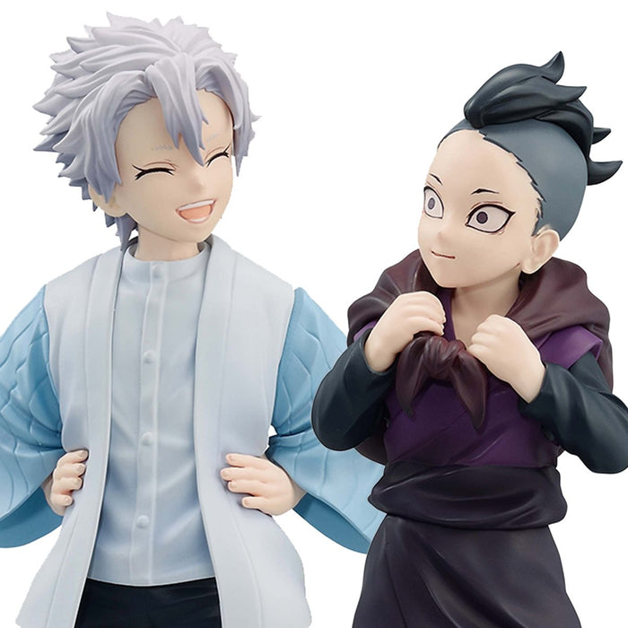 Demon Slayer Sanemi Shinazugawa and Genya Shinazugawa Immortal Ties Two Ichibansho Statue