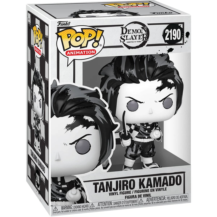 Demon Slayer Tanjiro Kamado Sumi-Ink Funko Pop! Vinyl Figure #2190 | Anime Figure | Neko Alley Anime