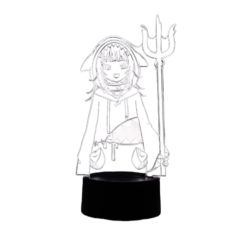 Hololive Production Gawr Gura Otaku Lamp | Anime Lamp | Neko Alley Anime