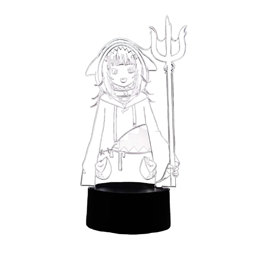 Hololive Production Gawr Gura Otaku Lamp | Anime Lamp | Neko Alley Anime