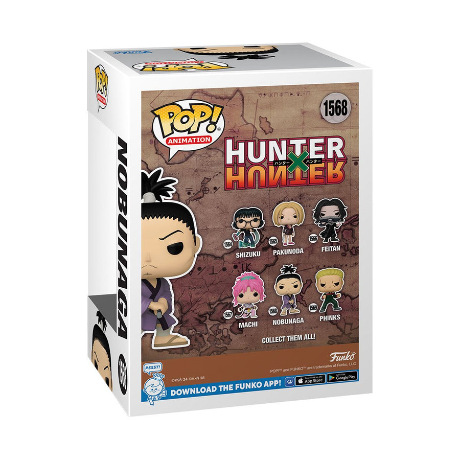 Hunter x Hunter Nobunaga Funko Pop! Vinyl Figure #1568 | Anime Figure | Neko Alley Anime