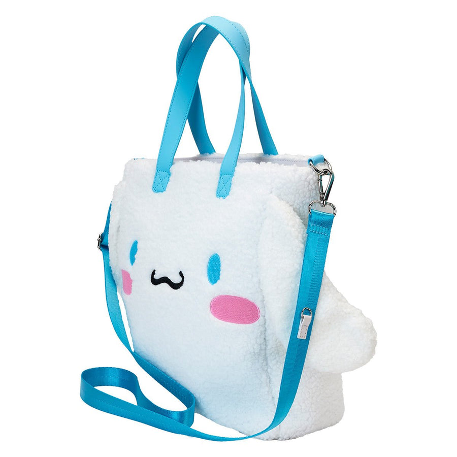 Cinnamoroll Sherpa Tote Bag with Coin Bag | Anime Bag | Neko Alley Anime