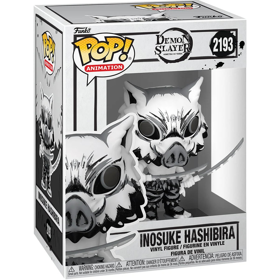 Demon Slayer Inosuke Hashibira Sumi-Ink Funko Pop! Vinyl Figure #2193 | Anime Figure | Neko Alley Anime