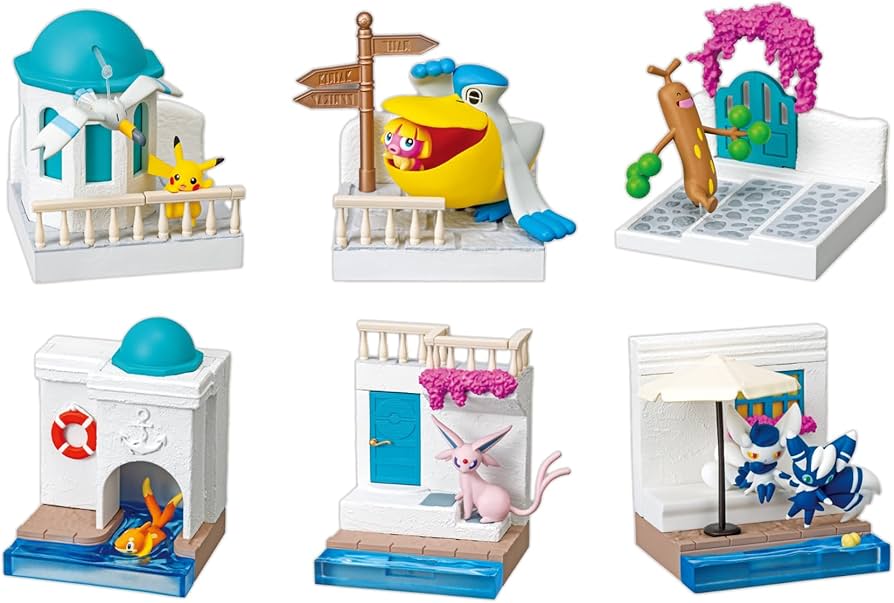 Pokemon Town 3 Sea Breeze Street Blind Box