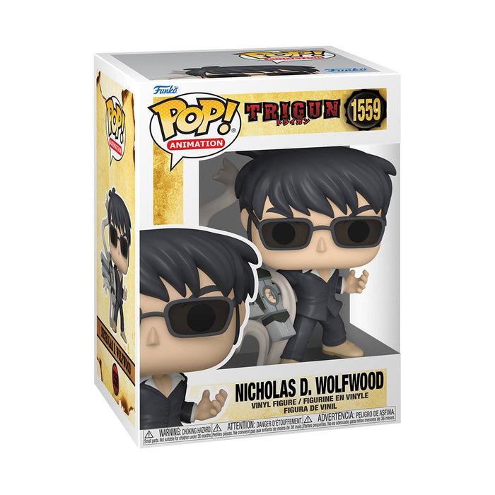 Trigun Nicholas D. Wolfwood with Punisher Funko Pop! Vinyl Figure #1559