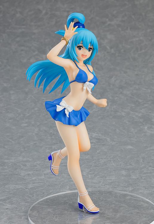 Konosuba Aqua Swimsuit Pop Up Parade Statue | Anime Figure | Neko Alley Anime