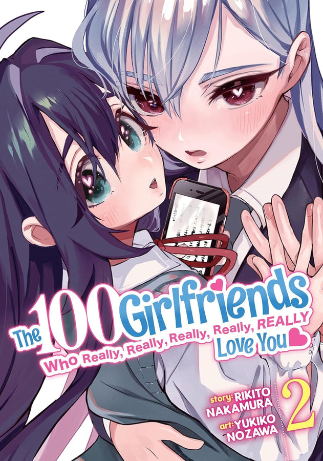 The 100 Girlfriends Who Really, Really, Really, Really, Really Love You Manga VOL 2 | Anime Manga | Neko Alley Anime