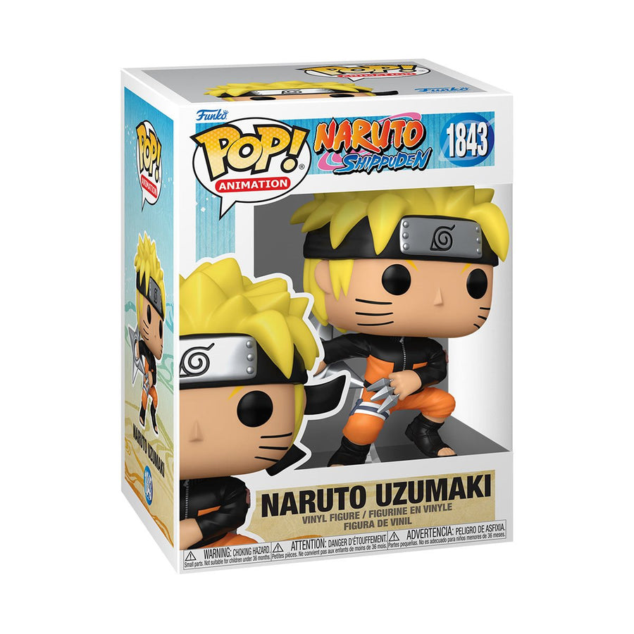 Naruto: Shippuden Naruto Uzumaki with Shuriken Funko Pop! Vinyl Figure #1843 | Anime Figure | Neko Alley Anime