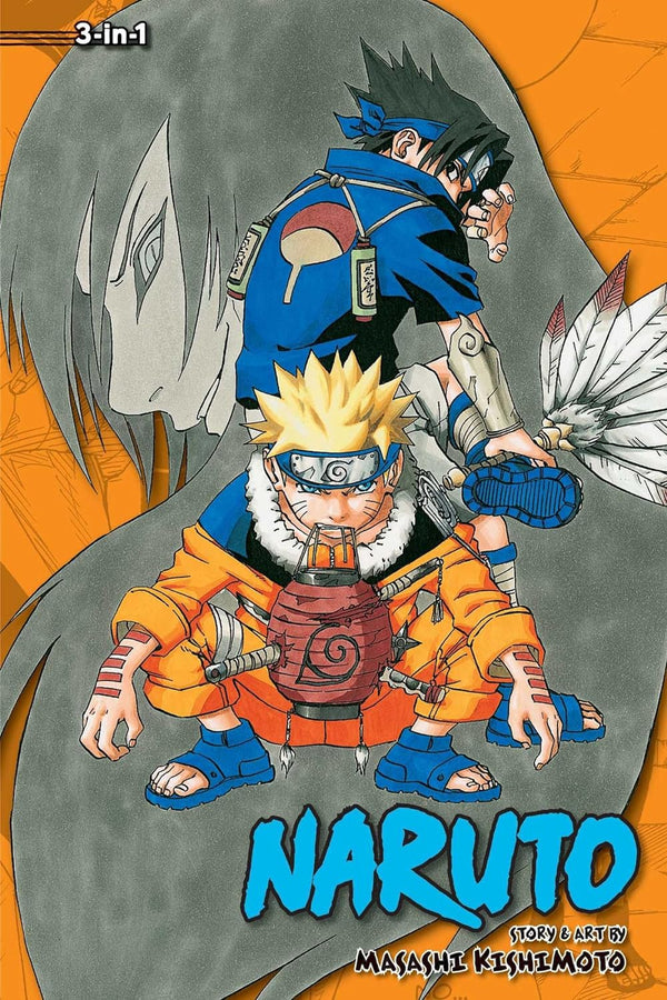 Naruto 3 In 1 VOL 3 | Anime Manga | Neko Alley Anime