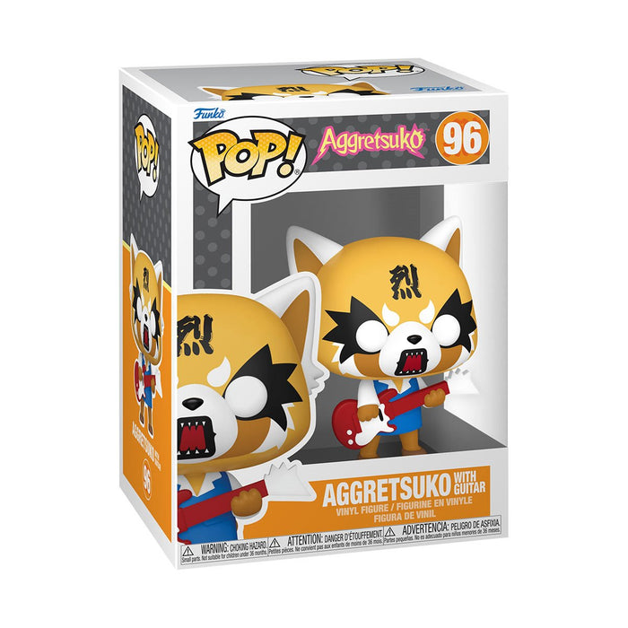 Sanrio Aggretsuko with Guitar Funko Pop! Vinyl Figure #96