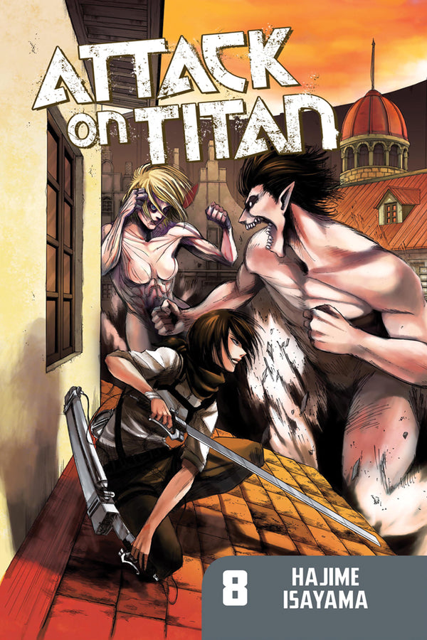 Attack On Titan VOL 8 | Anime Manga | Neko Alley Anime