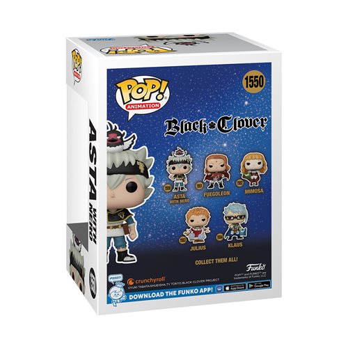 Black Clover Asta with Nero Funko Pop! Vinyl Figure #1550