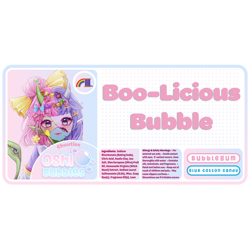 Chuutie's Boo-licious Bubble | Anime Bath Bomb | Neko Alley Anime