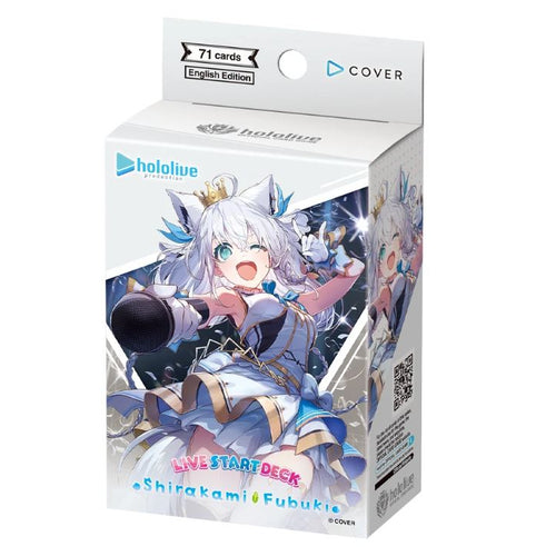Hololive Official Card Game SD14 Live Start Deck Shirakami Fubuki