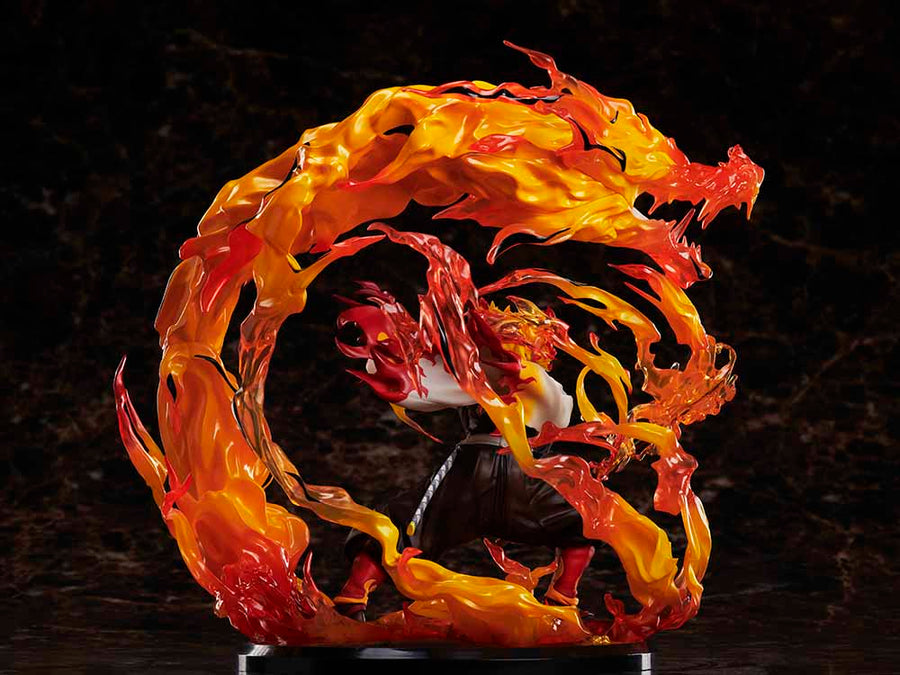 Demon Slayer Kyojuro Rengoku Flame Breathing 1/8 Scale Figure | Anime Figure | Neko Alley Anime