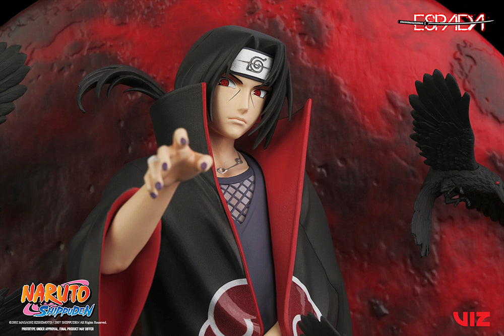 Naruto: Shippuden Itachi Uchiha 1/8 Scale Wall Statue