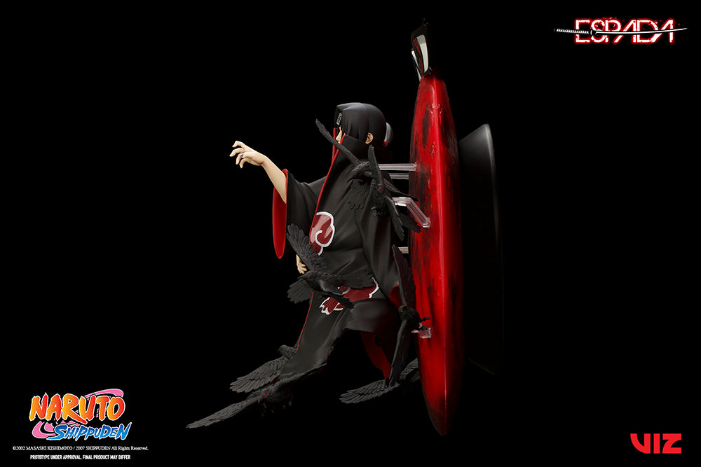 Naruto: Shippuden Itachi Uchiha 1/8 Scale Wall Statue