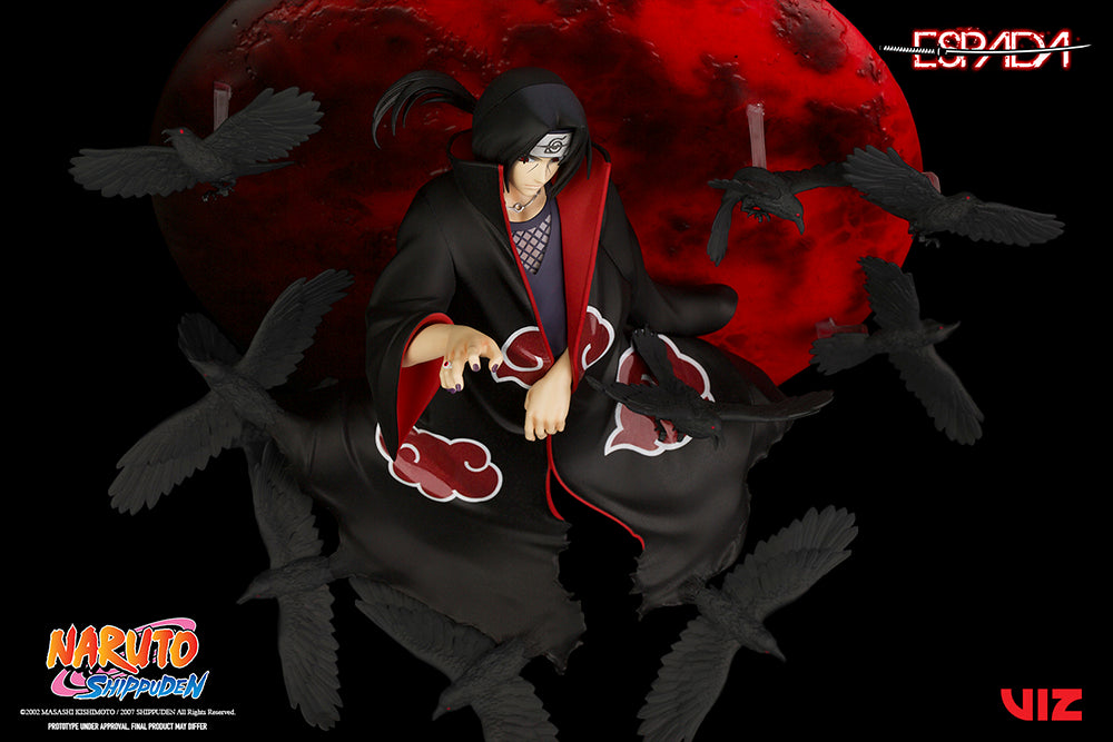 Naruto: Shippuden Itachi Uchiha 1/8 Scale Wall Statue