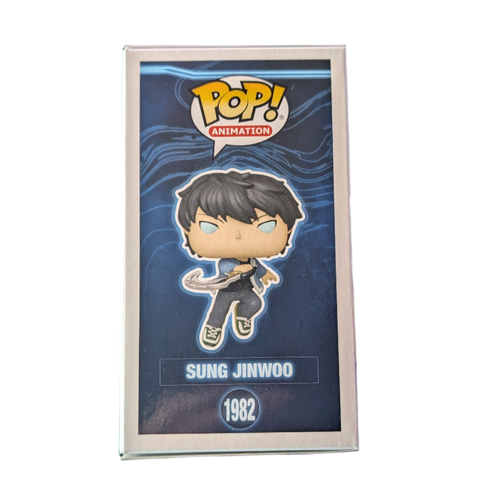 Solo Leveling Sung Jinwoo Signed Aleks Le Funko Pop! Vinyl Figure #1982