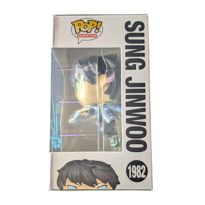 Solo Leveling Sung Jinwoo Signed Aleks Le Funko Pop! Vinyl Figure #1982
