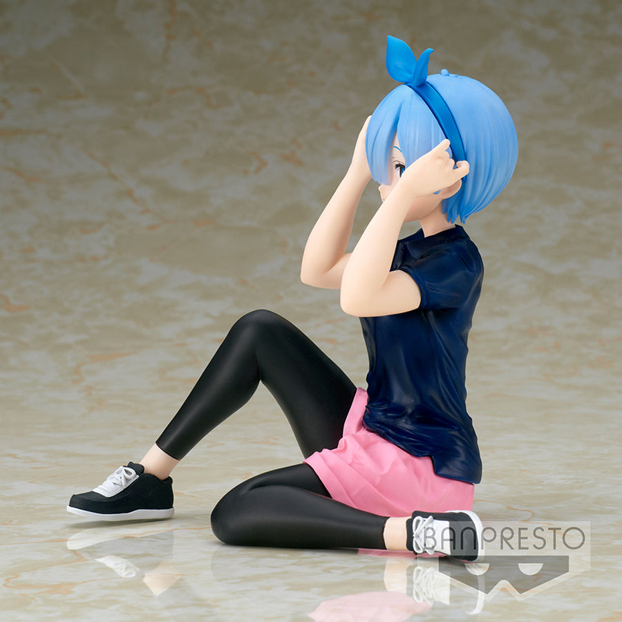 Re:Zero - Starting Life in Another World Rem Training Relax Time Figure | Anime Figure | Neko Alley Anime