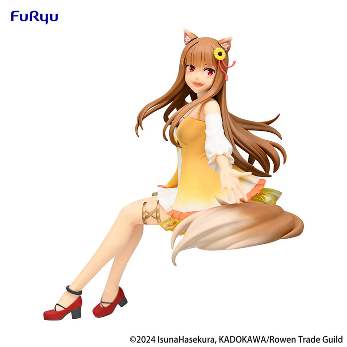 Spice And Wolf Holo Sunflower Dress Noodle Stopper Figure