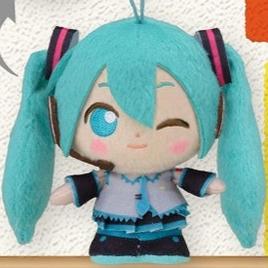 Hatsune Miku MP Mascot Series Hatsune Miku & Sakura Miku Plush