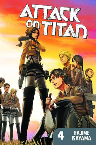 Attack On Titan VOL 4 | Anime Manga | Neko Alley Anime