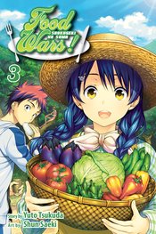 Food Wars Shokugeki No Soma VOL 3 | Anime Manga | Neko Alley Anime