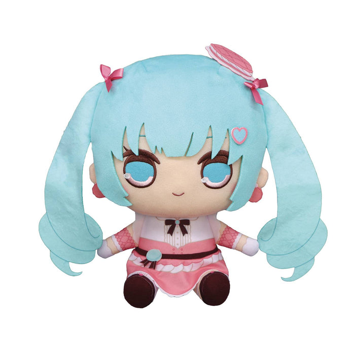 Hatsune Miki Kyurumaru Macaroon Big Plush Toy