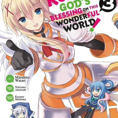 Konosuba God Bleassing Wonderful World VOL 3 | Anime Manga | Neko Alley Anime