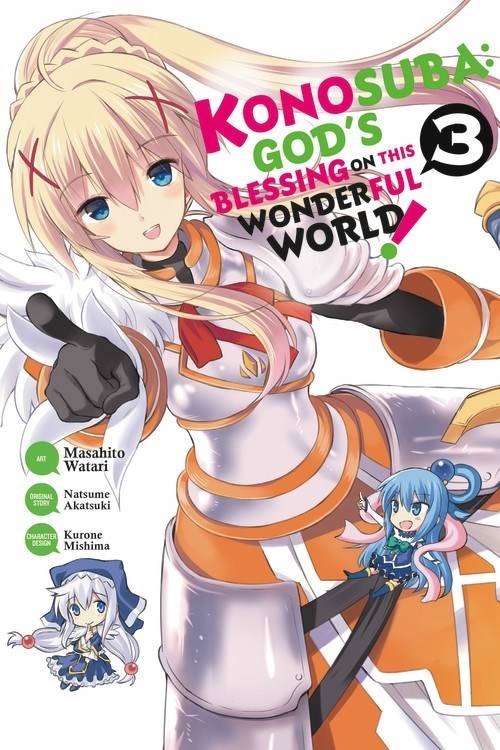 Konosuba God Bleassing Wonderful World VOL 3 | Anime Manga | Neko Alley Anime