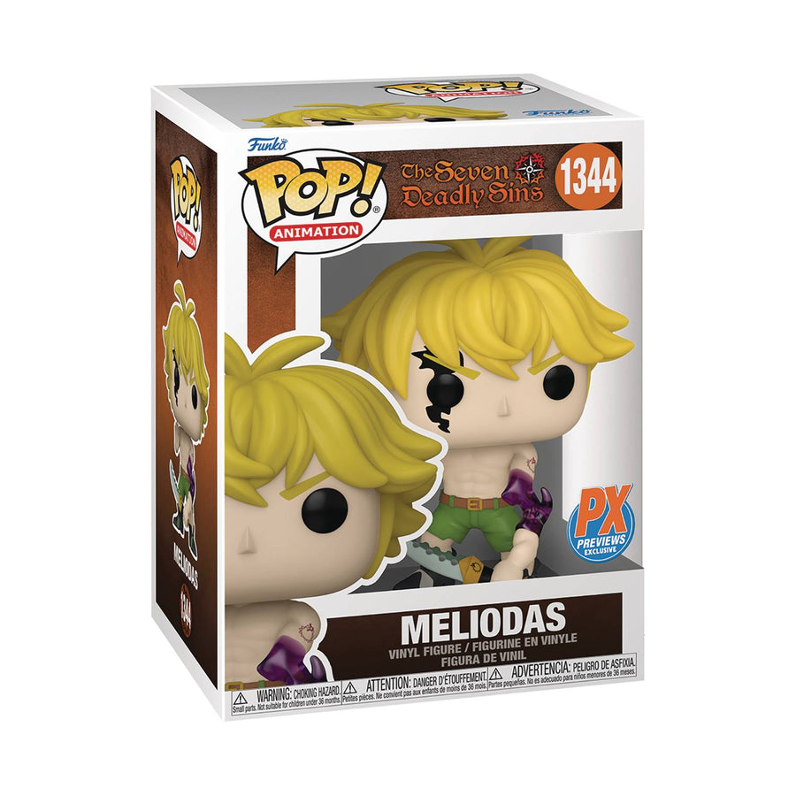 Seven Deadly Sins Meliodas Funko Pop! Vinyl Figure #1344 | Anime Figure | Neko Alley Anime
