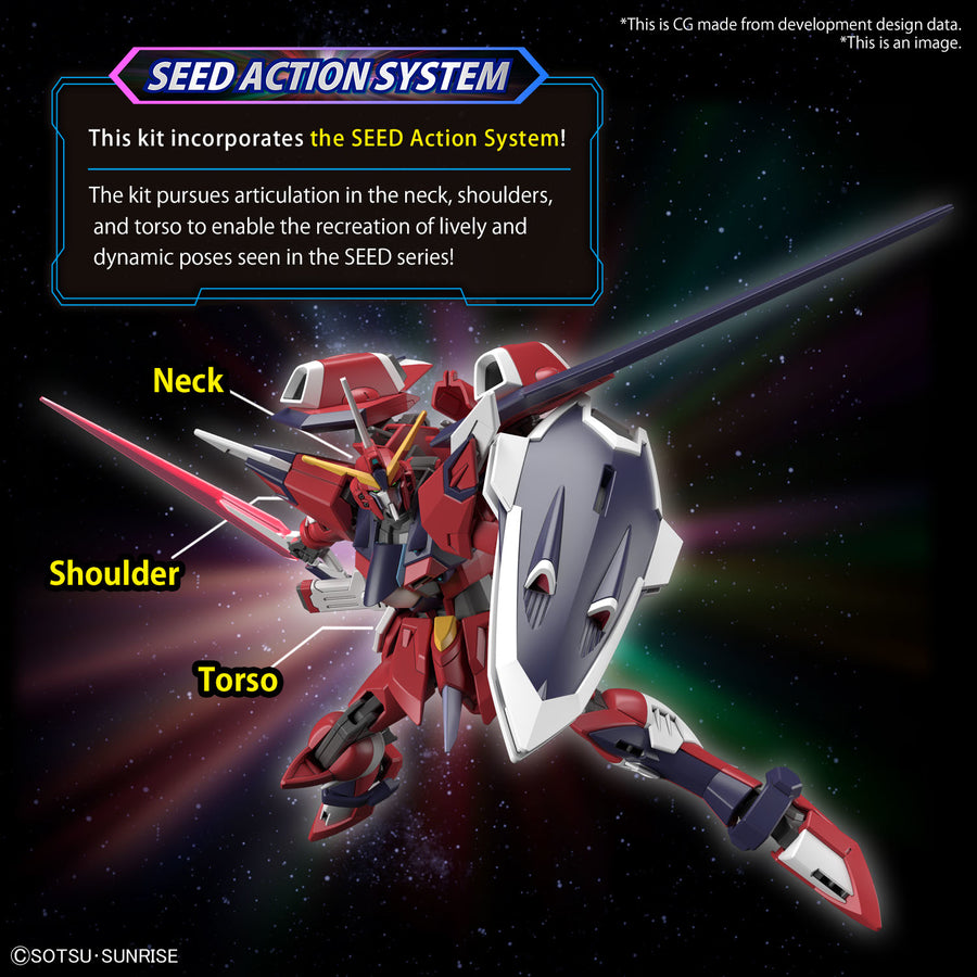 Gundam Seed Freedom Immortal Justice HG Model Kit | Anime Figure | Neko Alley Anime