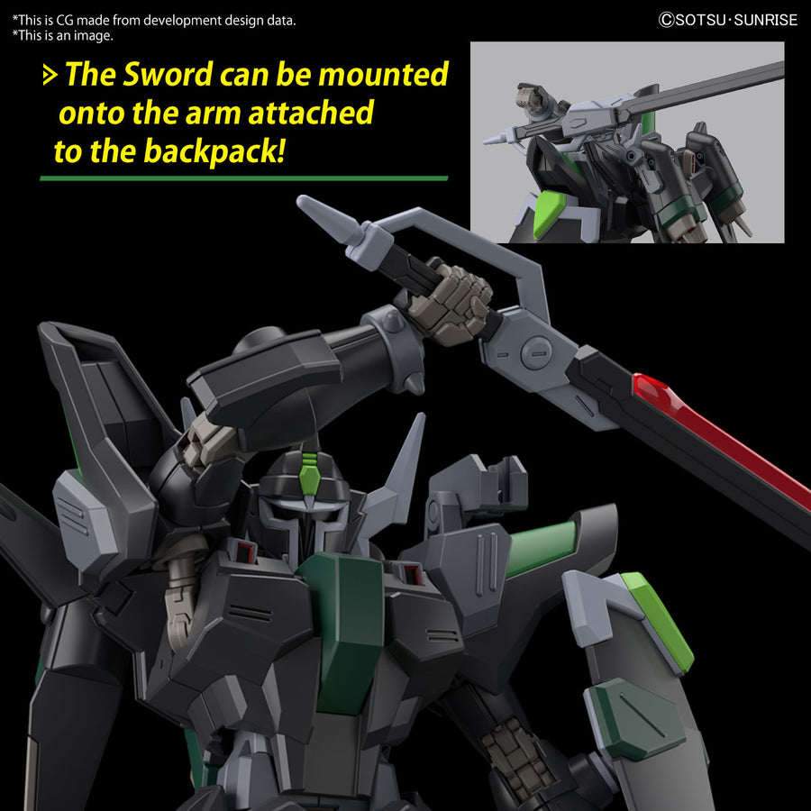 Gundam Seed Freedom Black Knight Squad Rud-Ro.A HG Model Kit | Anime Figure | Neko Alley Anime