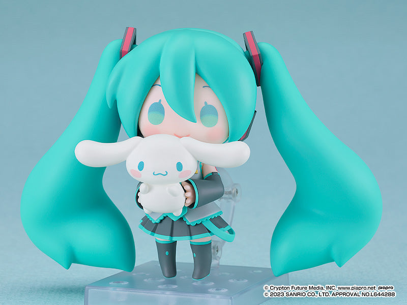 Hatsune Miku & Cinnamoroll Collab Nendoroid Action Figure