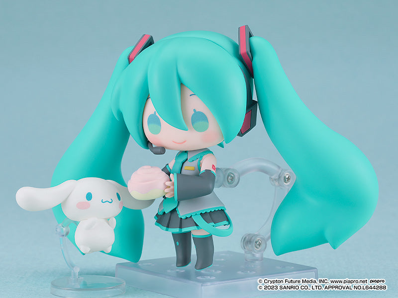 Hatsune Miku & Cinnamoroll Collab Nendoroid Action Figure