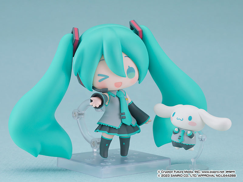 Hatsune Miku & Cinnamoroll Collab Nendoroid Action Figure