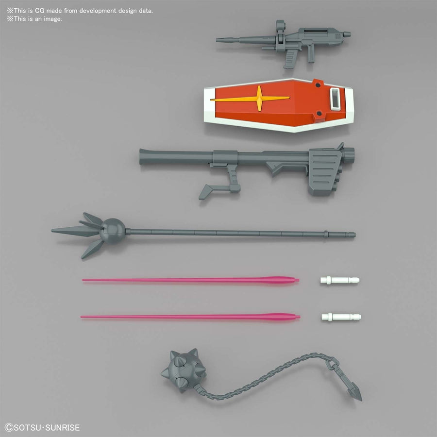 Gundam RX-78-2 Full Weapon Set EG Model Kit | Anime Figure | Neko Alley Anime