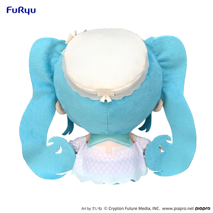 Hatsune Miku Kyurumaru Melon Soda Float Big Plush