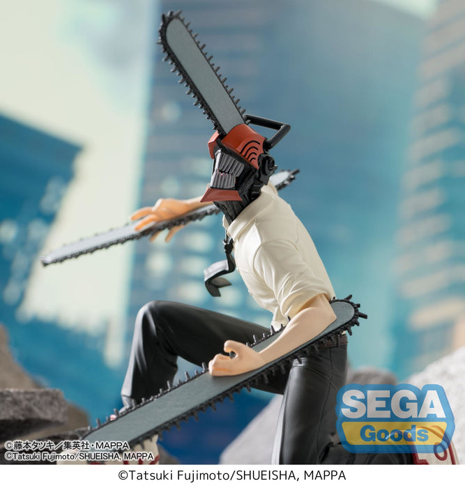 Chainsaw Man Perching Chainsaw Man Figure