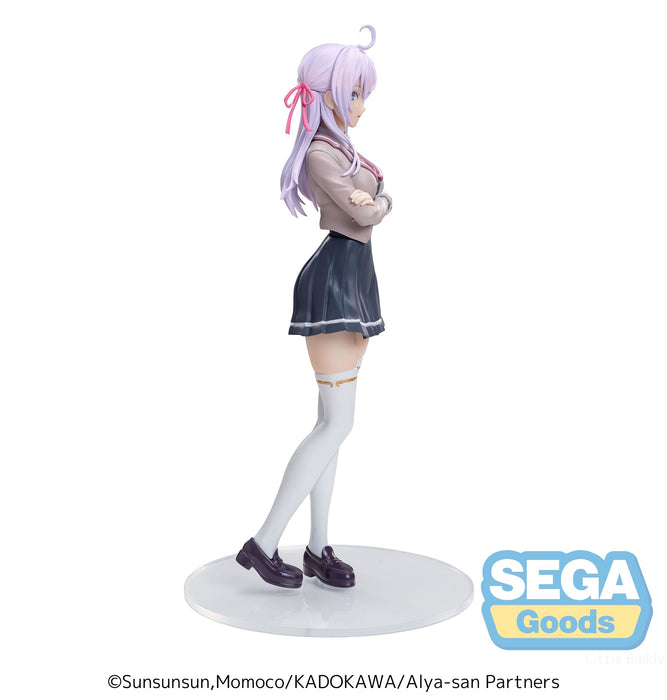Alya Sometimes Hides Her Feelings in Russian Alya School Uniform Luminasta Figure