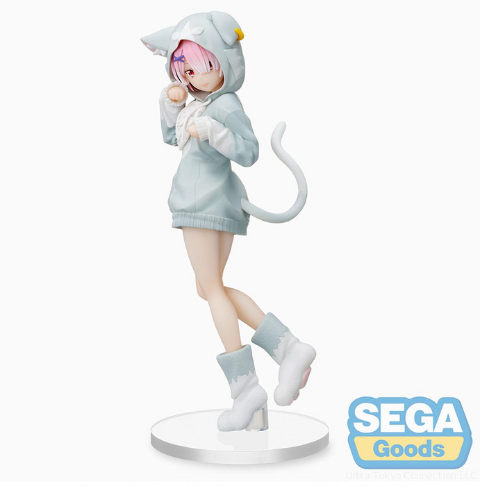 Re:Zero - Starting Life in Another World Ram the Great Spirit Super Premium Statue - Neko Alley Anime