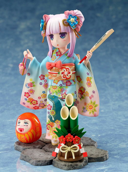 Miss Kobayashi's Dragon Maid Kanna Finest Kimono Version 1:7 Scale F:Nex Statue - Neko Alley Anime