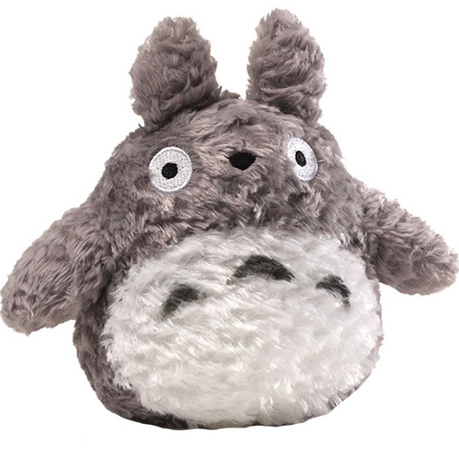 My Neighbor Totoro Fluffy Big Gray Totoro 5 1/2-Inch Plush - Neko Alley Anime