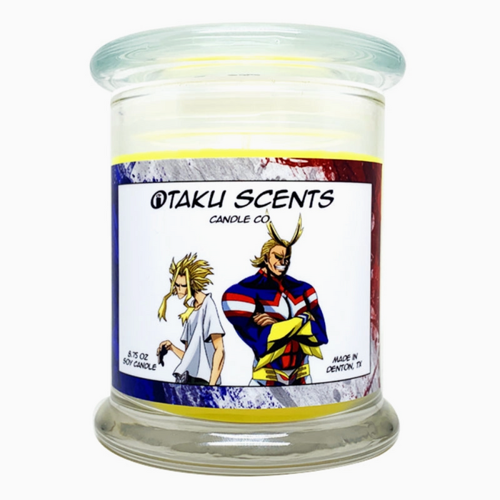 Otaku Scents All Might Candle - Neko Alley Anime