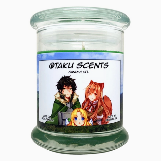 Otaku Scents Naofumi, Raphtalia, and Filo Candle - Neko Alley Anime