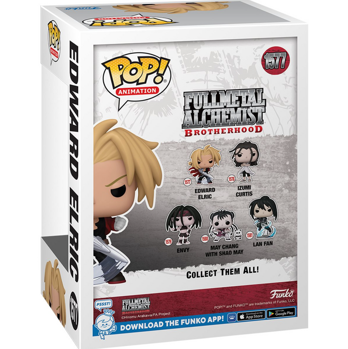 Fullmetal Alchemist: Brotherhood Edward Elric with Blade Funko Pop! Vinyl Figure #1577 - Neko Alley Anime